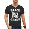 Kids Peace Out 2ND Grade For Graduation Men's V-Neck T-Shirt