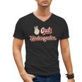Kids Peace Out Kindergarten Graduation Kindergarten Graduate Men's V-Neck T-Shirt