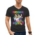Kids Preschool Graduate Unicorn Nailed It Preschool Graduation Men's V-Neck T-Shirt