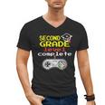 Kids Second Grade Graduation Video Game Shirt Men's V-Neck T-Shirt