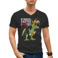 Kindergarten Grawrduate Dinosaur Graduation Cap Shirt Men's V-Neck T-Shirt