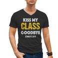 Kiss My Class Goodbye Shirt 2019 Graduation Shirt Men's V-Neck T-Shirt