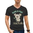 Koala Doctor Shirt Med Student Graduation Idea Men's V-Neck T-Shirt