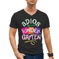 Last Day Of School Adios Kindergarten Graduation Kids Girls Men's V-Neck T-Shirt