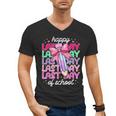 Last Day Of School Shirt Coquette Bow School Graduation Men's V-Neck T-Shirt