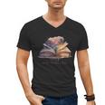 Let The Adventures Begin Book Lovers Magical Whimsical Art Men's V-Neck T-Shirt