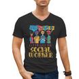 Let Me Call The Social Worker Job Graduation Work Men's V-Neck T-Shirt