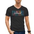 Licensed Skin Esthetician Graduation Skin Esthetician Men's V-Neck T-Shirt