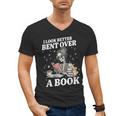 I Look Better Bent Over A Book Book Lover Men's V-Neck T-Shirt