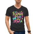 I Love The 90'S 90s Retro Nostalgia Men's V-Neck T-Shirt