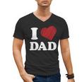 I Love Dad Men's V-Neck T-Shirt