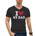 I Love My Dad Men's V-Neck T-Shirt