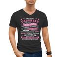 I Am a Lucky Daughter I Have Crazy Dad For Daughter Men's V-Neck T-Shirt