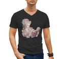 Marie Antoinette Reading A Book Men's V-Neck T-Shirt