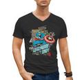 Marvel Captain America Legendary Dad Father's Day Men's V-Neck T-Shirt