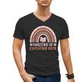 MASTER OF EDUCATION ROCK Master Graduation Men's V-Neck T-Shirt