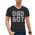 Matching Family Robot Father's Day Dad Bot Men's V-Neck T-Shirt