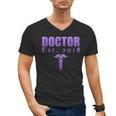 Medical Student Shirt Doctor Graduation Tshirt MD DO Degree Men's V-Neck T-Shirt