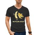 Medium Mature Banana Banana Real School Graduation Celebrations Men's V-Neck T-Shirt