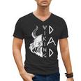 Men Celtic Norse Mythology Viking Dad Men's V-Neck T-Shirt