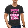 Mom And Dad Birthday Girl Family Matching Party Decorations Men's V-Neck T-Shirt