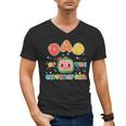 Mom And Dad Of The Birthday Girl Melon Family Matching Men's V-Neck T-Shirt