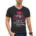 My Mommy Did It And She Did It For Me Graduation Daughter Men's V-Neck T-Shirt