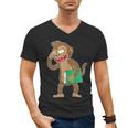 Monkey With a Book Men's V-Neck T-Shirt