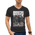 Monster Truck Dad Tshirt Men's V-Neck T-Shirt