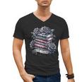 Morally Grey Book Club Floral Book Lover Graphic Men's V-Neck T-Shirt Morally Grey Book Club Floral Book Lover Graphic Men's V-Neck T-Shirt