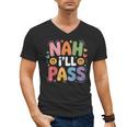 Nah I'Ll Pass Introvert Excuse Rest Humor Men's V-Neck T-Shirt Nah I'Ll Pass Introvert Excuse Rest Humor Men's V-Neck T-Shirt