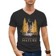 Nature Scene Tees For Introverts Quiet Escape Solitude Men's V-Neck T-Shirt Nature Scene Tees For Introverts Quiet Escape Solitude Men's V-Neck T-Shirt