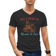 All I Need Is Books & Cats Cozy Men's V-Neck T-Shirt All I Need Is Books & Cats Cozy Men's V-Neck T-Shirt