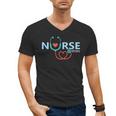 New Nurse Est 2018 T-Shirt Nursing School Graduation Men's V-Neck T-Shirt
