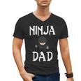 Ninja Dad Tshirt Ninja Shirt Ninja Tshirts Father Men's V-Neck T-Shirt