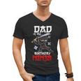 Ninja Favor Shirt For Men Dad Of The Birthday Boy Men's V-Neck T-Shirt