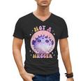 Not a Hugger Cute Pufferfish Autism Awareness Introverts Men's V-Neck T-Shirt