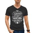 Nurse Wife Nursing Graduation And Nursing Wife Nurse Husband Men's V-Neck T-Shirt