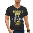 Theodore's Dad Text Men Boys Men's V-Neck T-Shirt