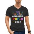 I Officially Graduated Pre-k Graduation Pre k Class 2023 Kid Men's V-Neck T-Shirt
