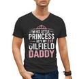 Oilfield Dad Oilfeild My Daddy Works In The Oilfield Men's V-Neck T-Shirt