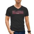 Oklahoma Dad University Sports Men's V-Neck T-Shirt
