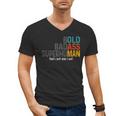 Old Man Saying Bold Badass Superhuman Gag Birthday Dad Men's V-Neck T-Shirt