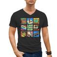 I Am This Old Retro Vintage Nostalgia 80s 90s Cassette Tape Men's V-Neck T-Shirt I Am This Old Retro Vintage Nostalgia 80s 90s Cassette Tape Men's V-Neck T-Shirt