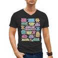 OT Daily Affirmations Occupational Therapy Month Graduation Men's V-Neck T-Shirt