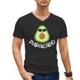 Papacado Avocado Dad Daddy Father's Day Men's V-Neck T-Shirt