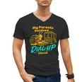My Parents Survived Dial Up Internet Nostalgia 90s Men's V-Neck T-Shirt My Parents Survived Dial Up Internet Nostalgia 90s Men's V-Neck T-Shirt