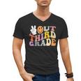 Peace Out Third 3rd Grade Graduation Graduate Class Of 2025 Men's V-Neck T-Shirt