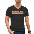 Personal Christmas Retro Vintage Graduation Mathematician Job Title Profession Birthday Worker Men's V-Neck T-Shirt