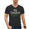 PhD Candidate Survivor Medical Doctors Graduation Doctor Men's V-Neck T-Shirt